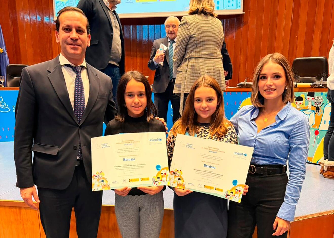 Benissa recibe el reconocimiento de Ciudad Amiga de la Infancia