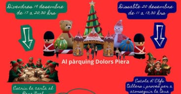 La magia de la Navidad llega a Benissa de la mano del comercio local con el ocio infantil en el epicentro 2 cartel de las actividades de benissanta claus 2025