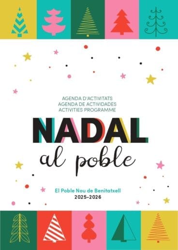 Cartel de Navidad de Benitatxell 2025