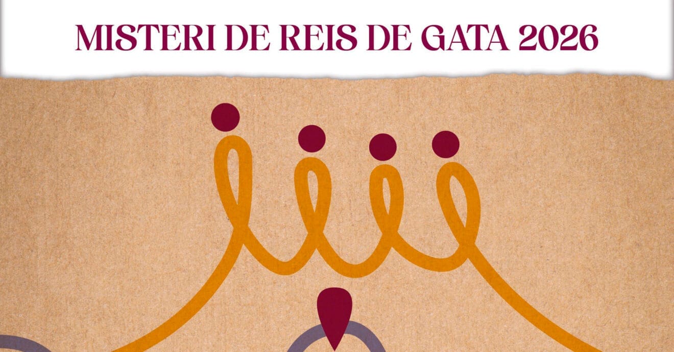 Cartel del Misteri de Reis 2026 de Gata