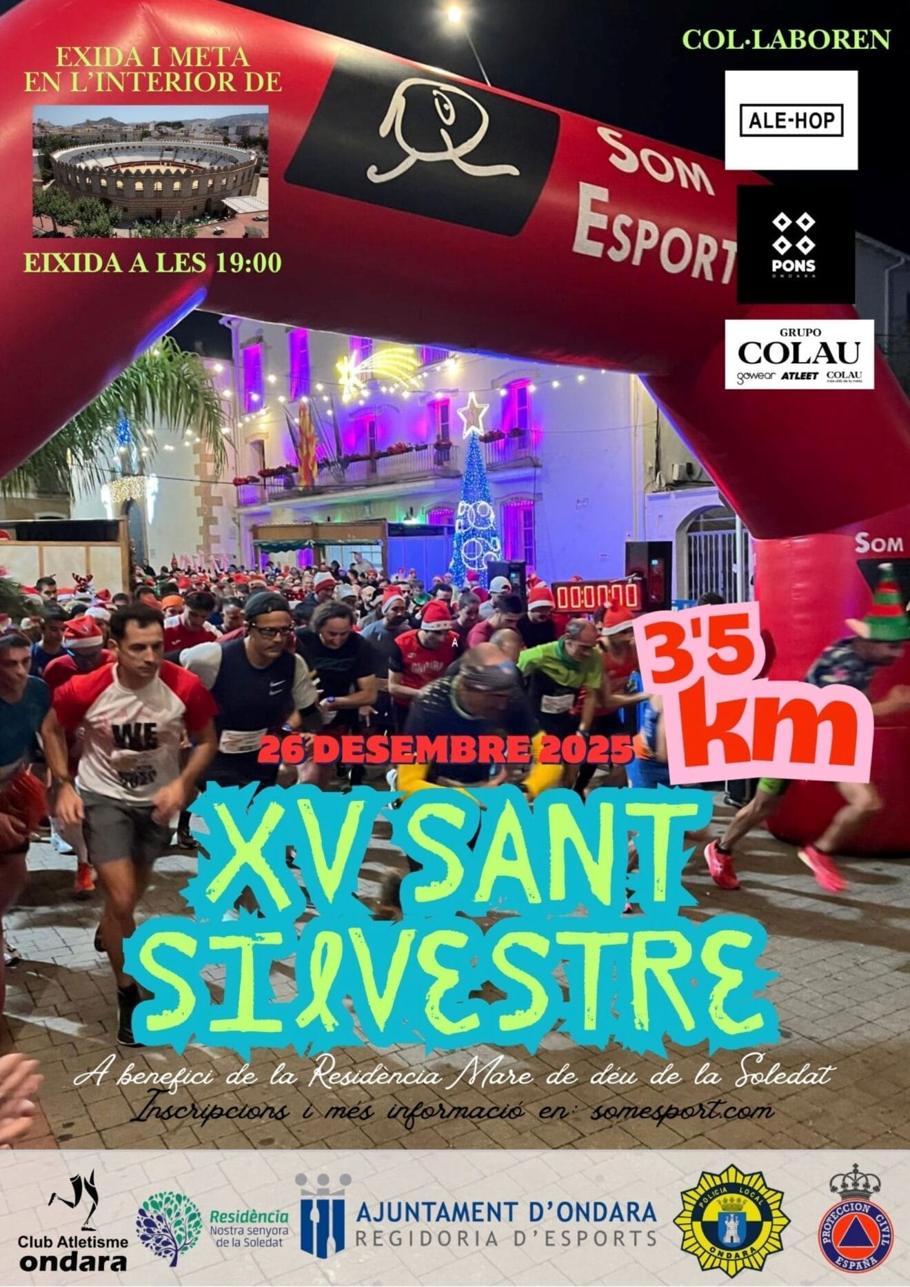 Cartel XV San Silvestre de Ondara