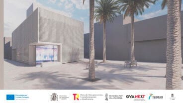 El futuro Museu Fester de Calp desde la Plaza España (archivo)