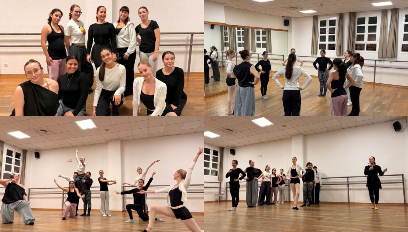 El último ensayo del baile antes de la cabalgata de los Reyes Magos de Benitatxell