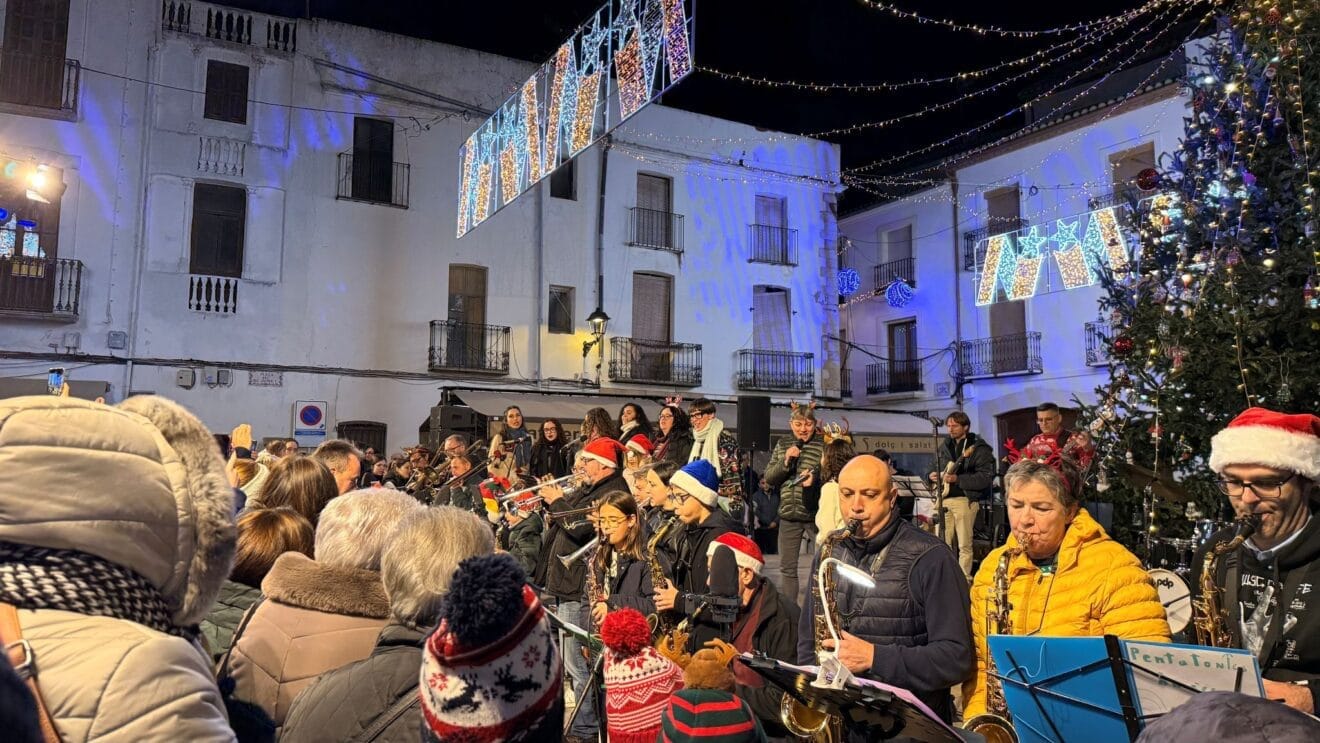 Encendido de luces de Benissa
