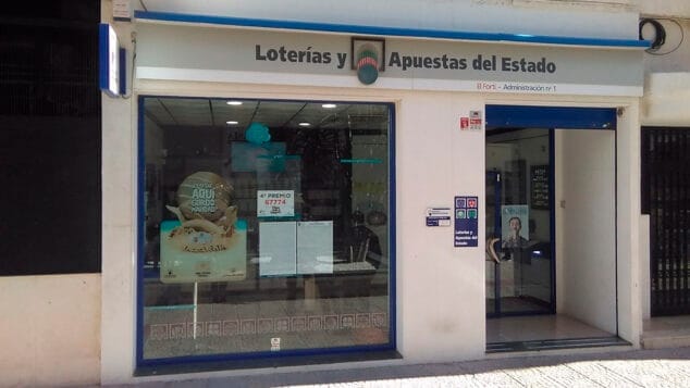 Imagen: Fachada de la administración El Fortí de Moraira