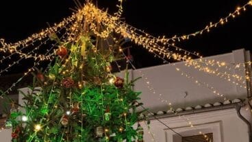 Luces del árbol de Navidad de Benissa
