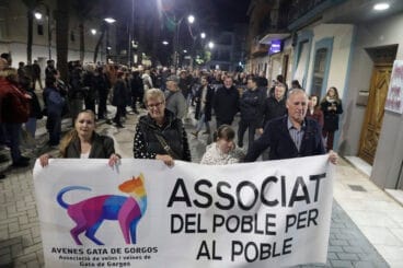 Manifestación en Gata por los servicios públicos (2)