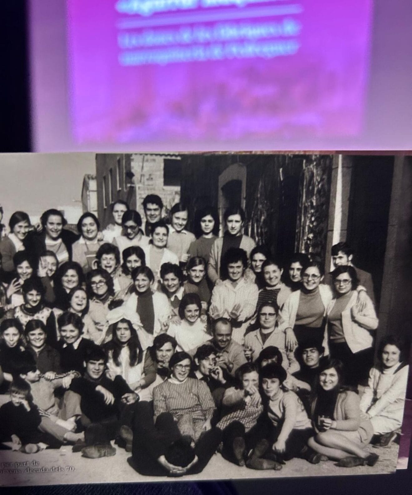 Mujeres de Pedreguer de la marroquinería de la Marina Alta en los años 60-80