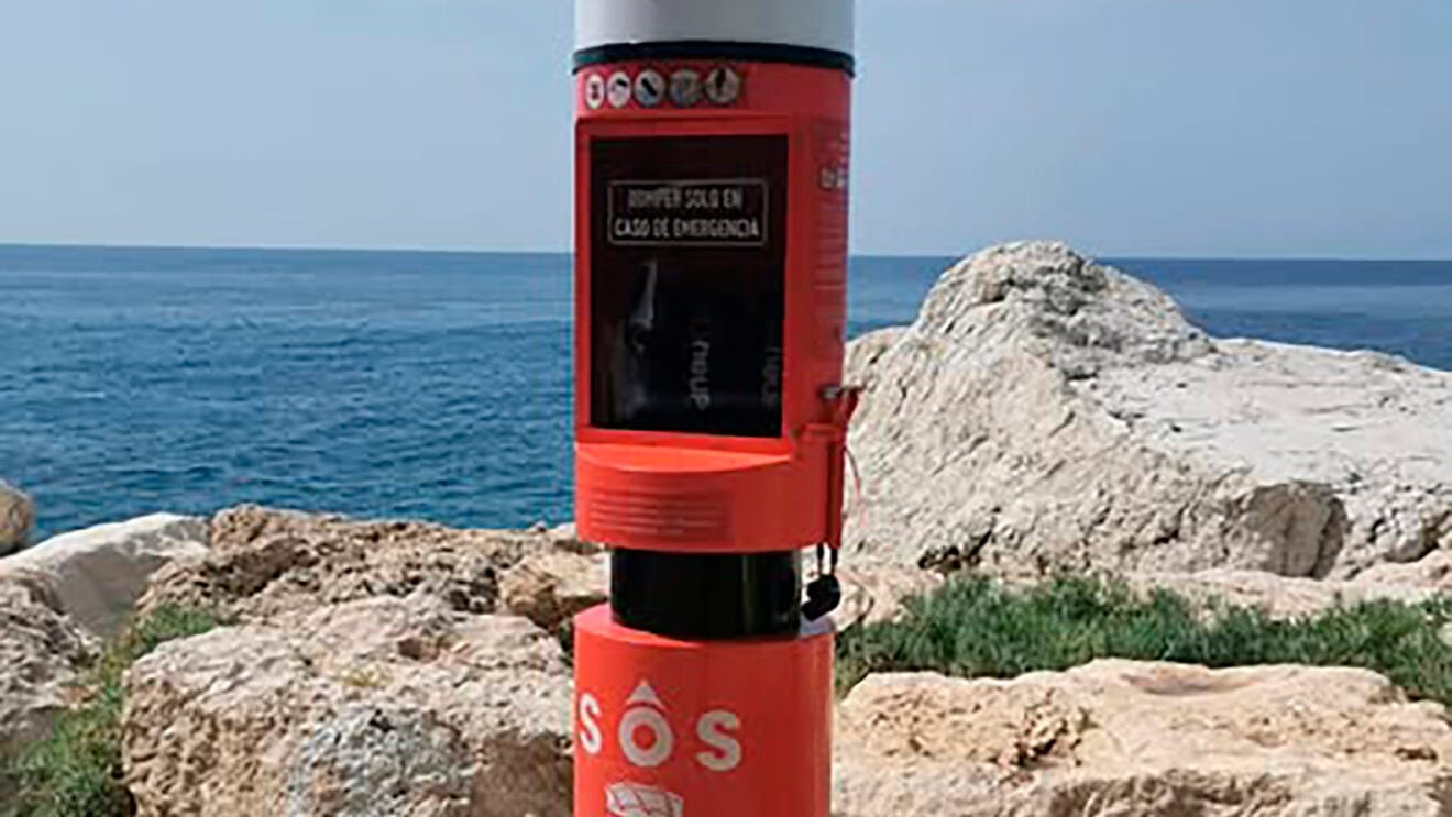 Tótem salvavidas de Calp