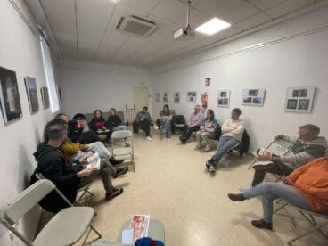 Vecinos de Pedreguer participan en la primera sesión para construir un proyecto cooperativo de vivienda
