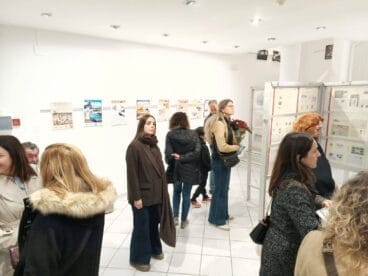 Vista general de EXFICALP en la Sala de Exposiciones del Ajuntament Vell de Calp