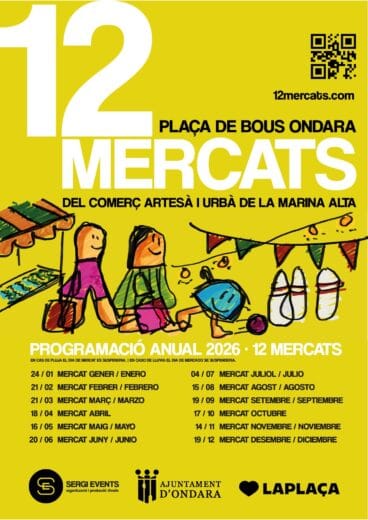 Cartel de ’12 mercados’ de Ondara