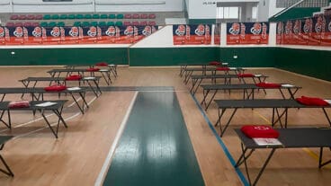 albergue en el pabellon domingo crespo de calp