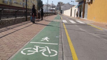 carril bici en ondara archivo