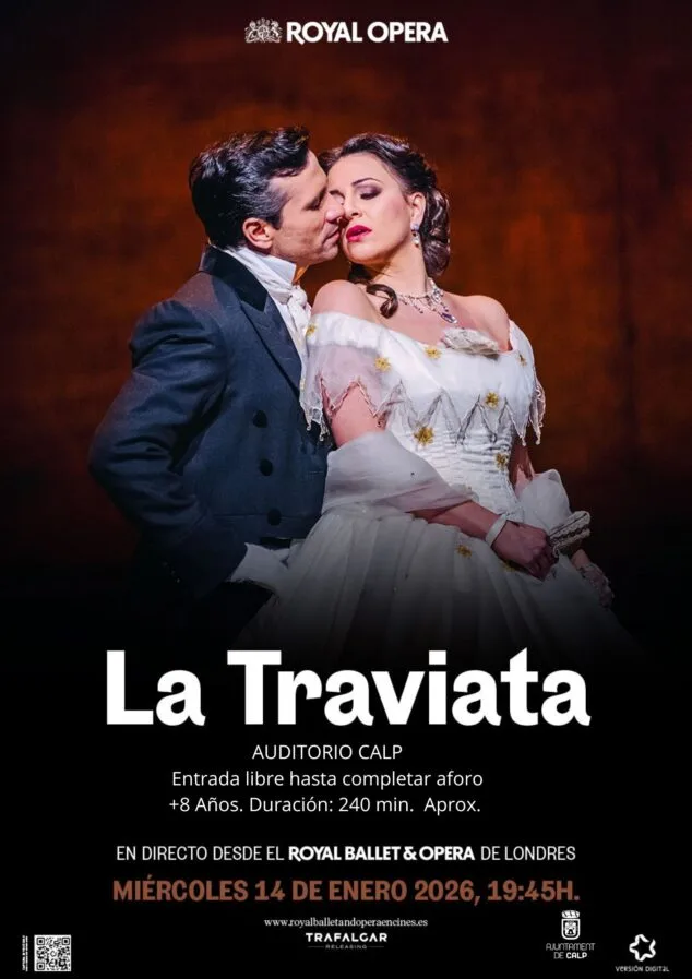 Imagen: Cartel de La Traviata