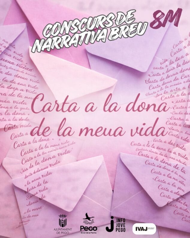 Imagen: Cartel del Concurso de carta Pego por el 8M