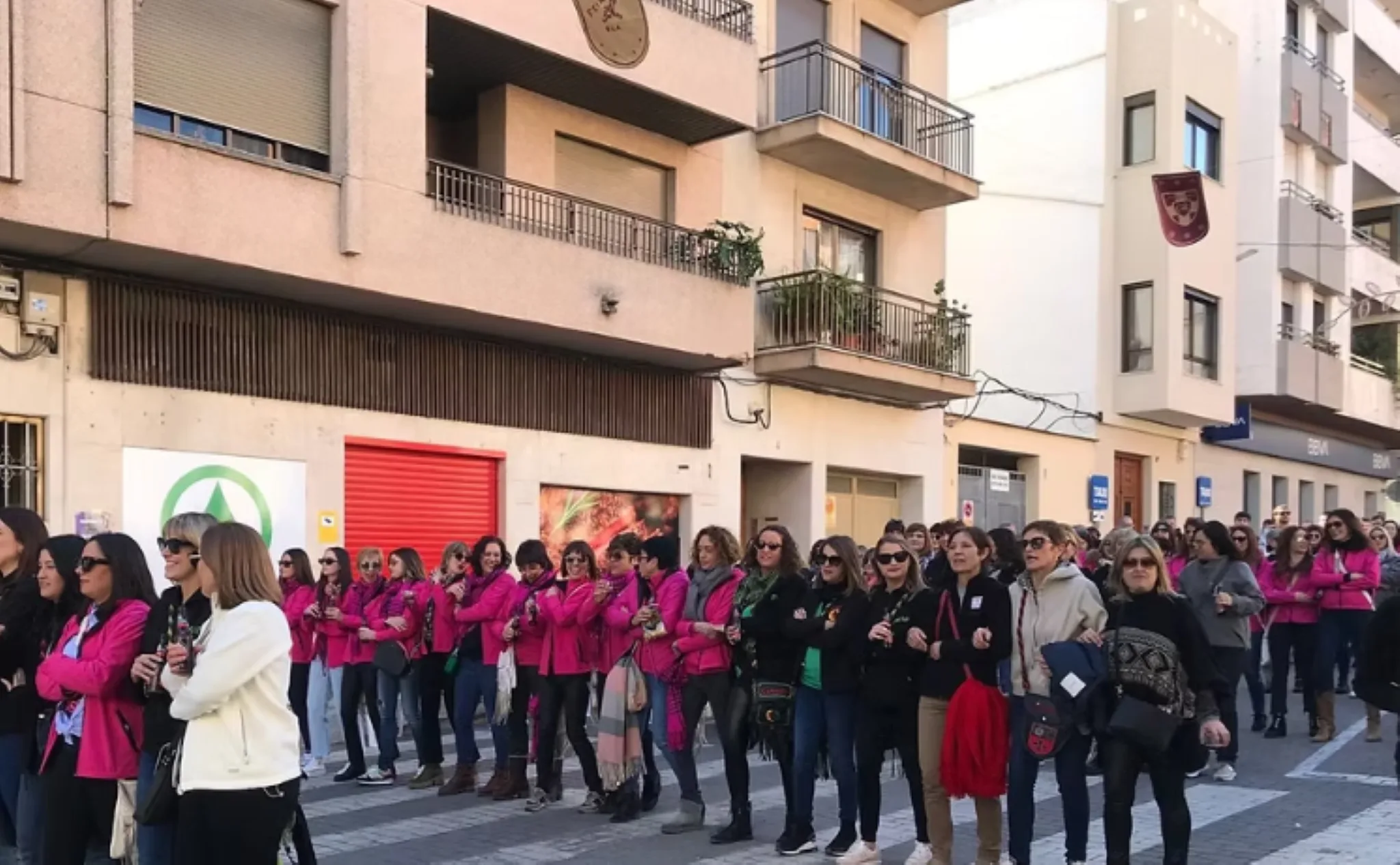 desfilodromo habitual de los moros y cristianos de pego