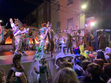 ‘El Rey León’ en el Festival d’Arts Escèniques 2024 del carnaval de Pego