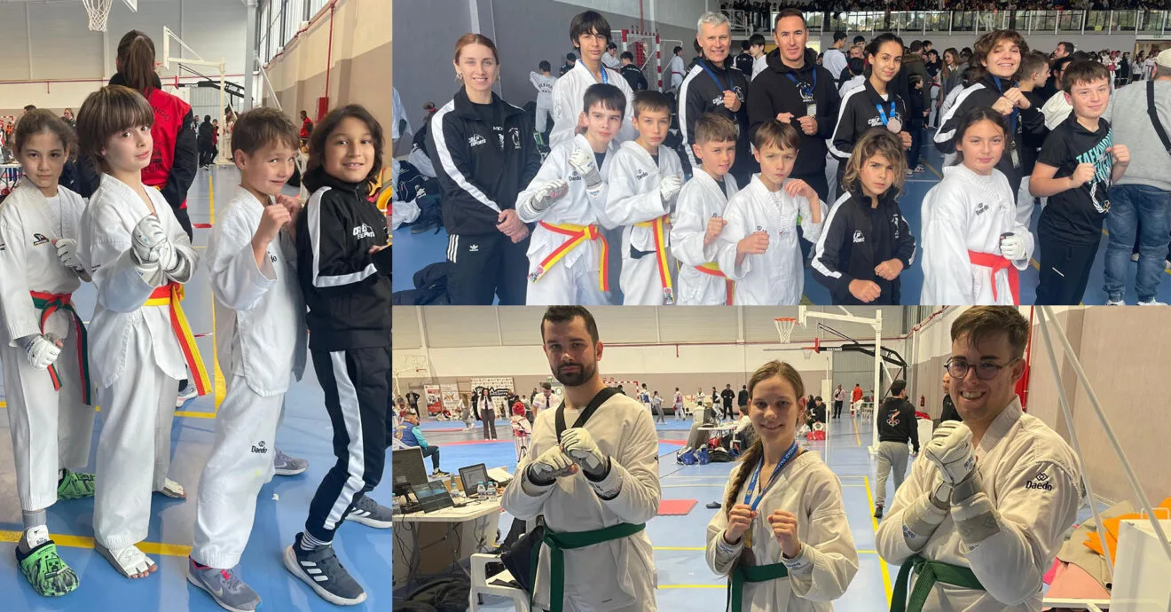 Equipo del Club de Taekwondo Athenea de Calp durante la II Jornada Autonómica