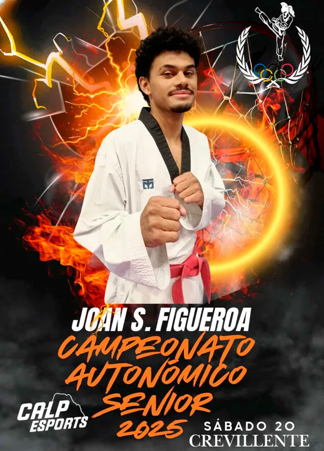 El Club de Taekwondo Athenea de Calp logra una plata autonómica y entra en la preselección valenciana 1 Imagen: Joan Figueroa del Club de Taekwondo Athenea de Calp
