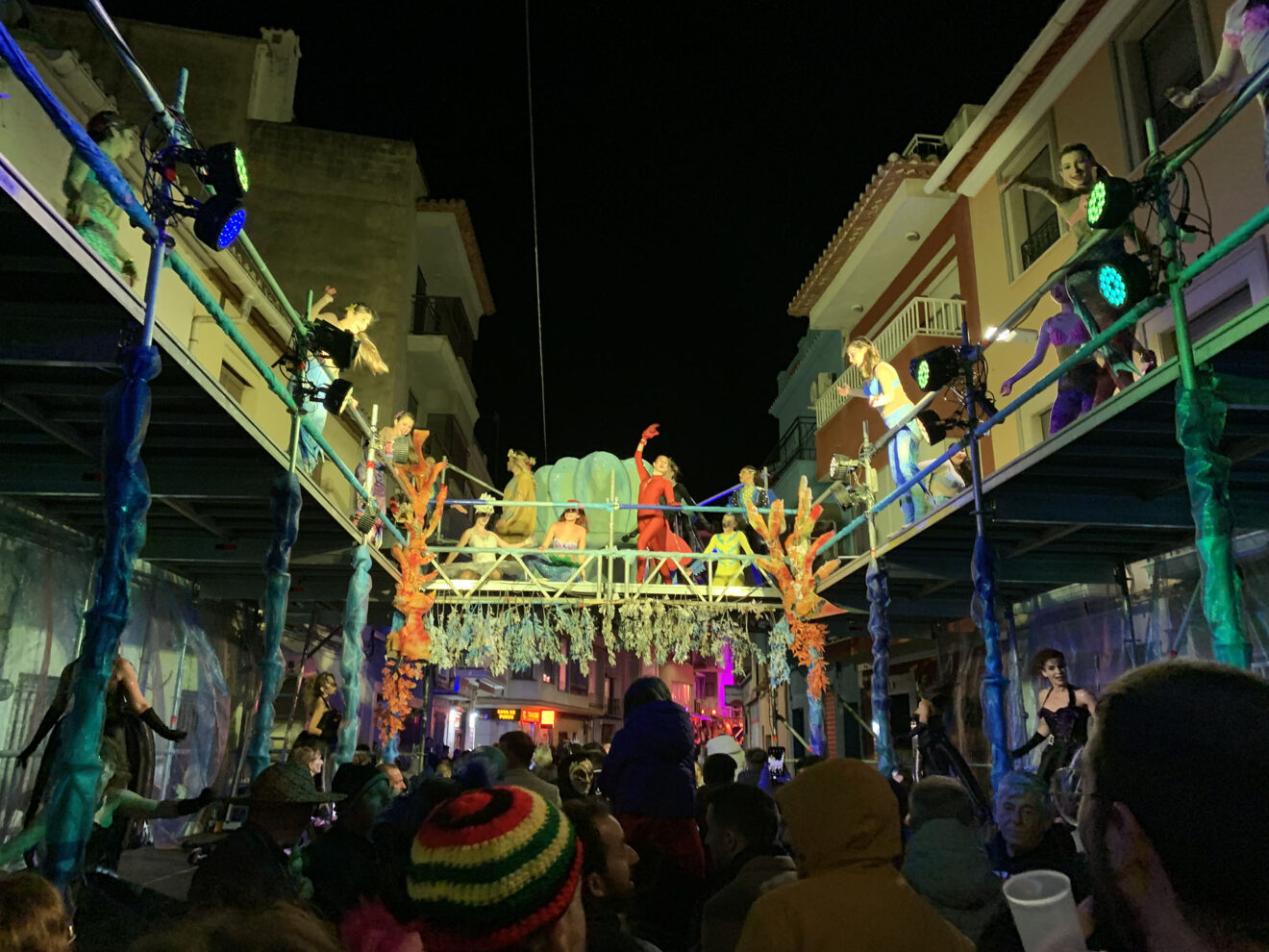 'La Sirenita' en el Festival d'Arts Escèniques 2024 del carnaval de Pego