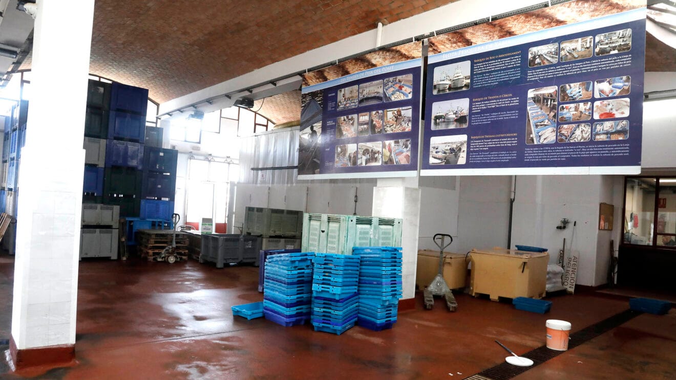 Lonja de pescado de Xàbia (archivo)