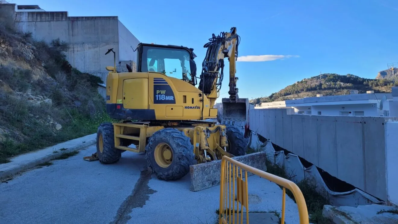 Nuevo paso para devolver la normalidad a Balcón de Bernia tras las lluvias de 2022