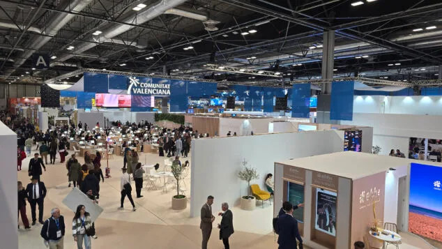 A Comunidade Valenciana consolida sua posição como uma das principais atrações da Fitur 2026 e atrai 47% dos visitantes da feira. Imagem: Presença da Comunidade Valenciana na Fitur 2026