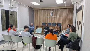 Reunión de los encargados del nuevo programa ‘Camina y salud’ de Pego