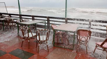 temporal en denia durante la navidad de 2025