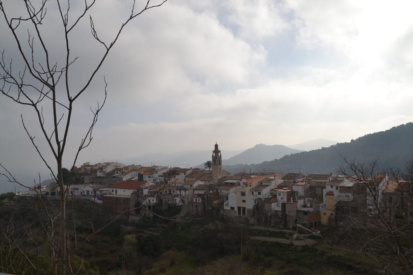 Vista desde la Vall de Laguar
