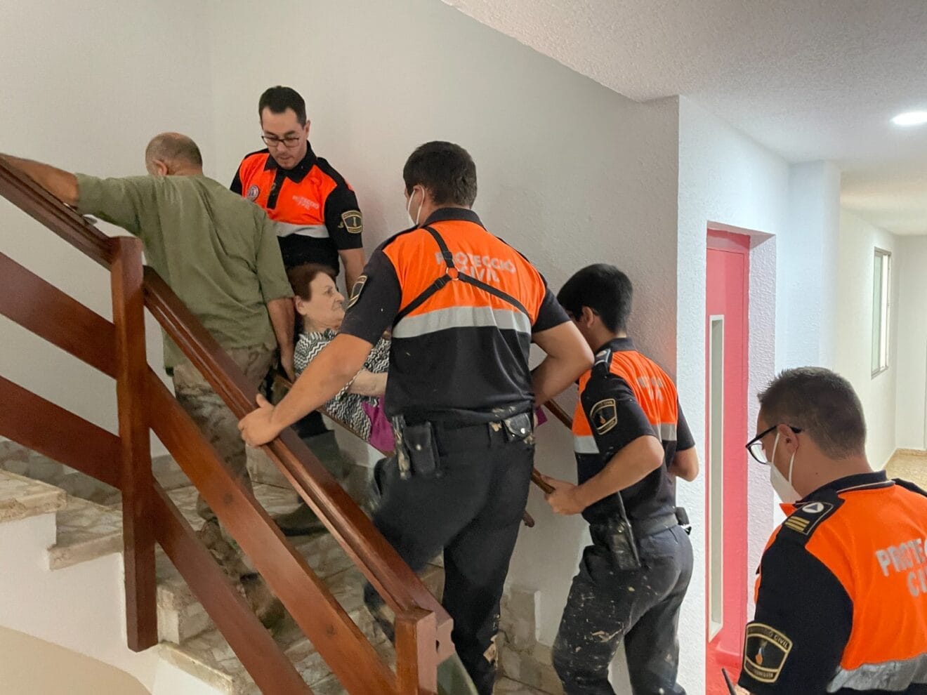 Voluntarios de Protección Civil