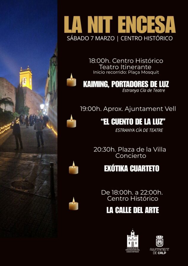 Imatge: Cartell anunciador de La Nit Encensa