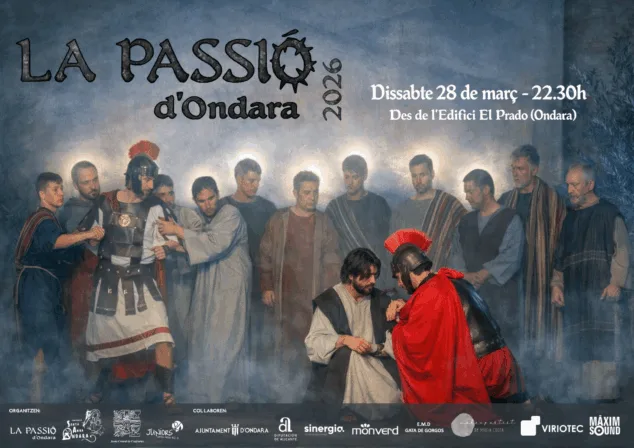 Imagen: Cartel de La Passió 2026 Ondara