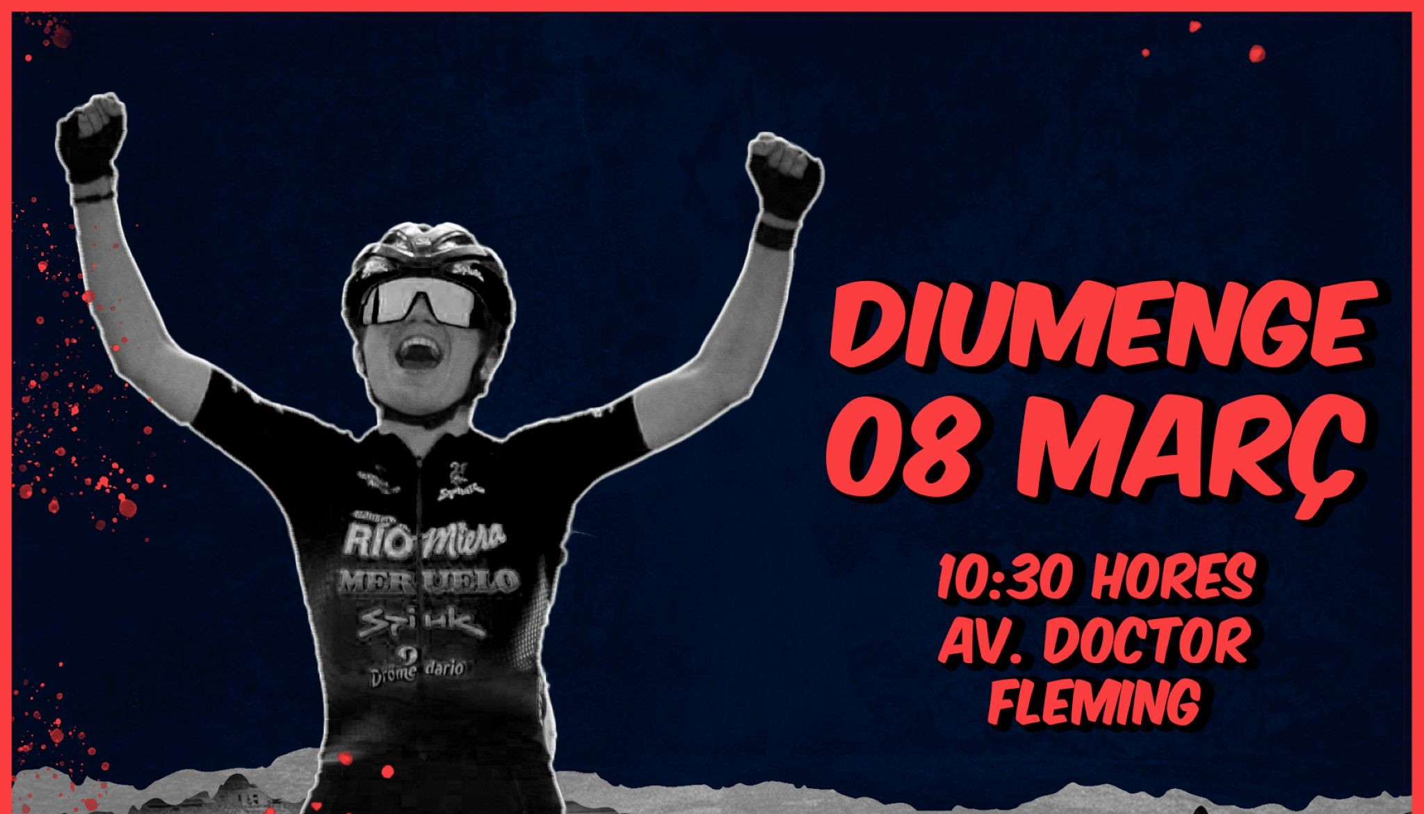cartel de la vi volta ciclista femines de ondara por el 8m 1