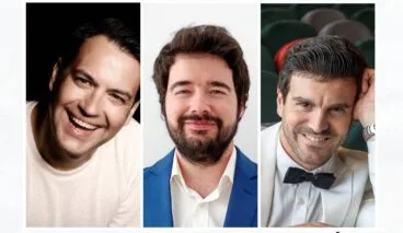 cartel del concierto tres tenores con el que la orquesta de la marina alta inaugura su temporada 2026 en el teatre auditori de beniarbeig 1