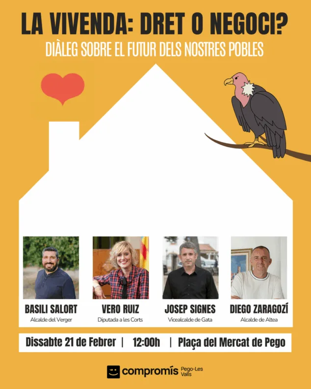 Imagen: Charla en Pego sobre la vivienda