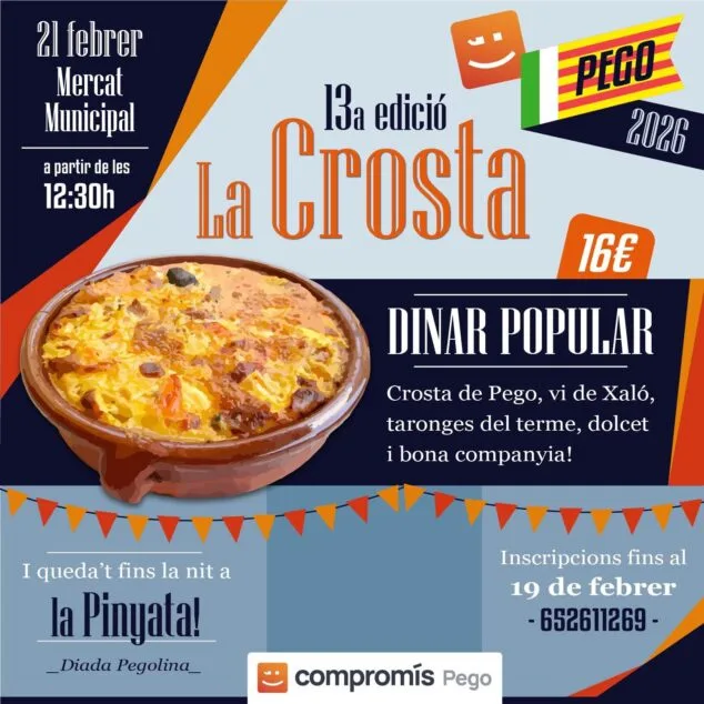 Imagen: Dia de la Crosta 2026 en Pego
