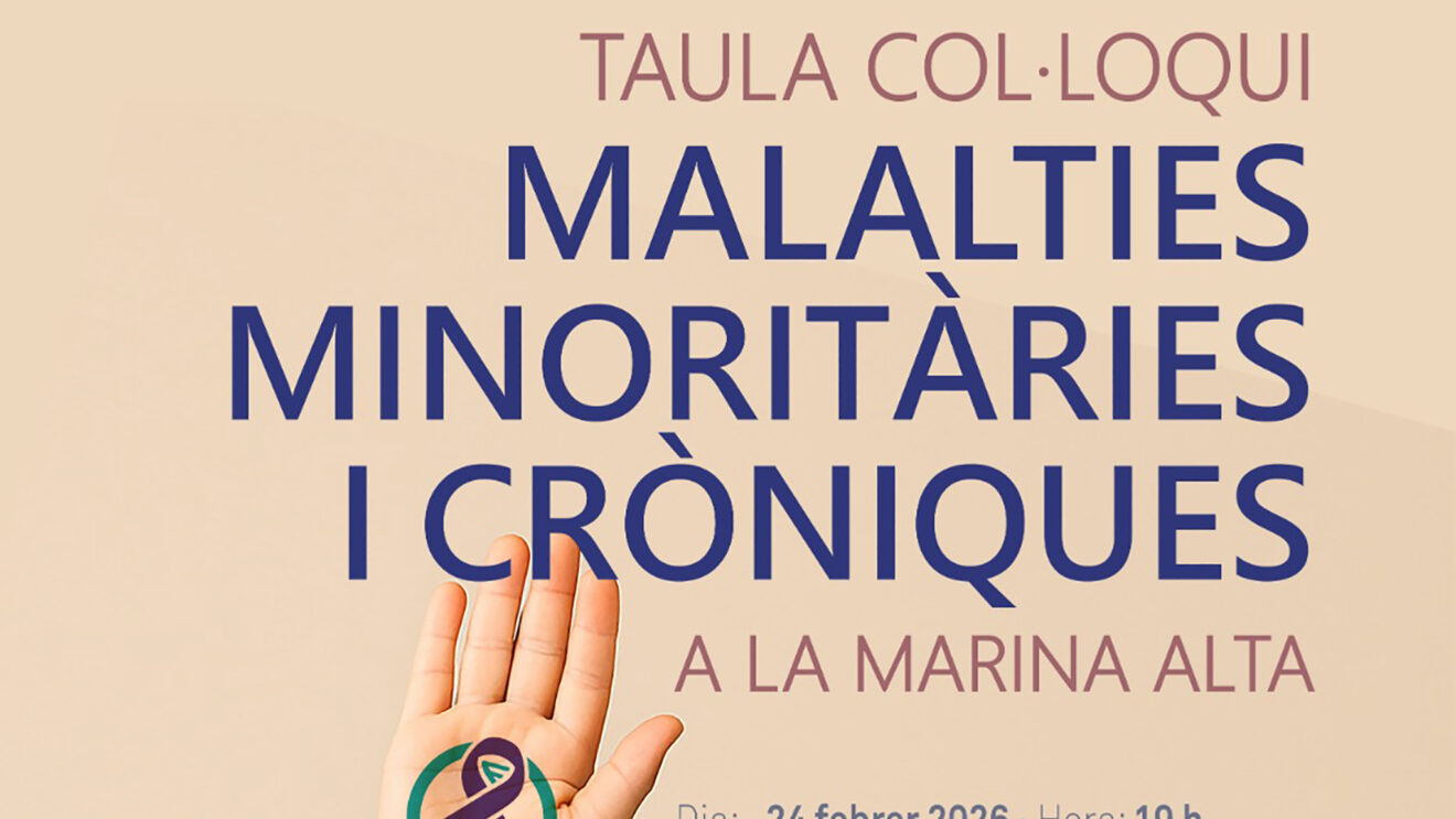 Encuentro comarcal 'Malalties Minoritàries i Cròniques a la Marina Alta' en el Ràfol d'Almúnia