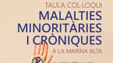 Encuentro comarcal ‘Malalties Minoritàries i Cròniques a la Marina Alta’ en el Ràfol d’Almúnia