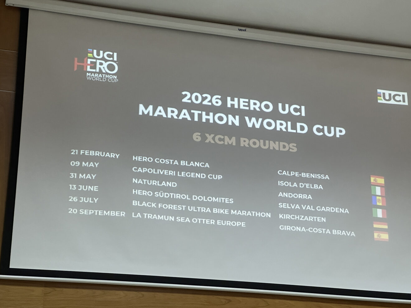 UCI Hero Marathon Weltcup 2026 Meetings