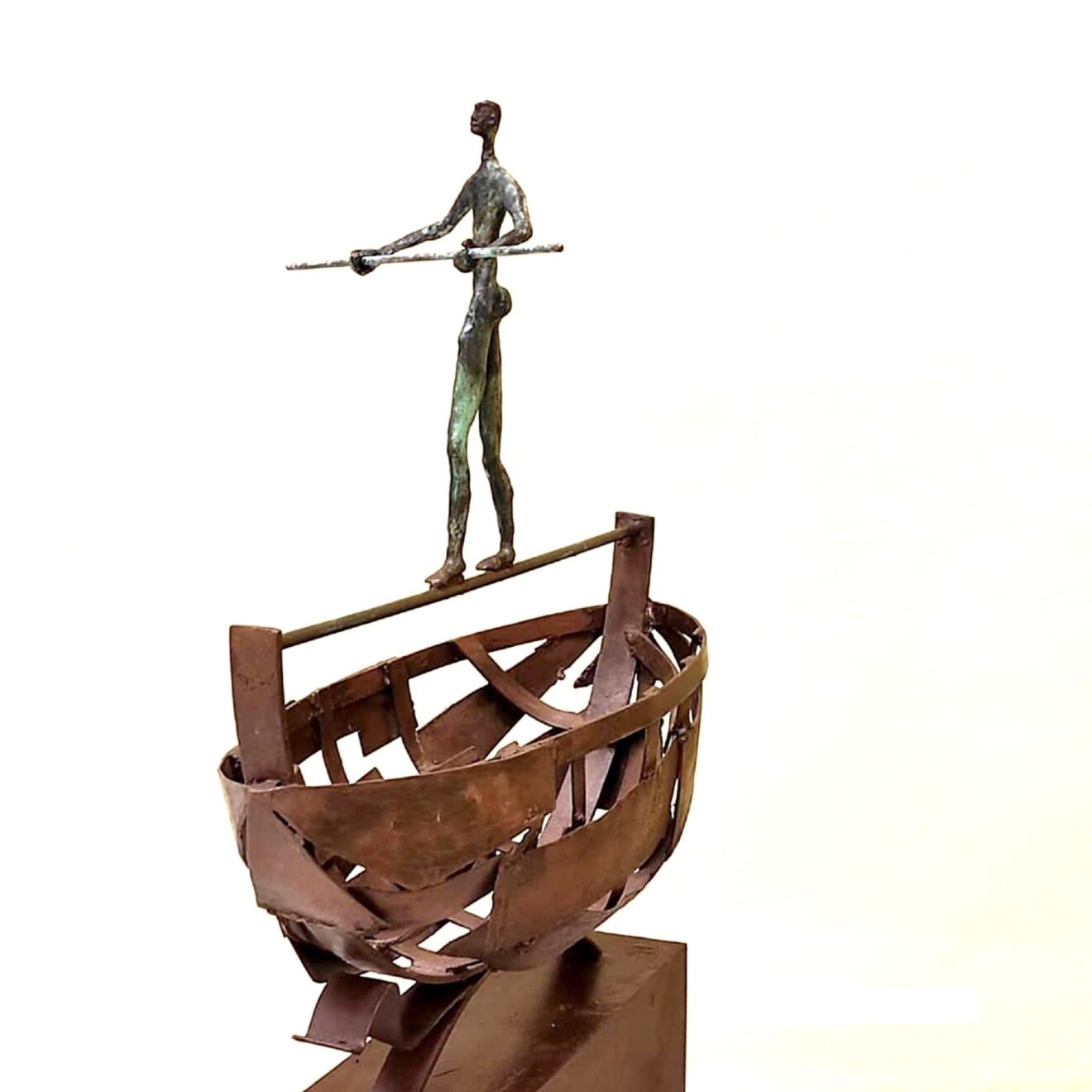 Escultura ganadora de la edición de 2025 en Calp