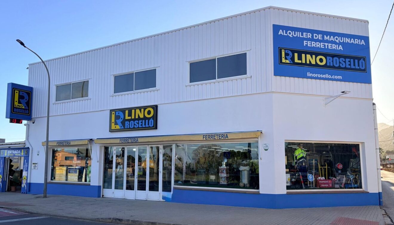 Baumarkt in La Xara und Dénia mit Lösungen für Haus und Bau.