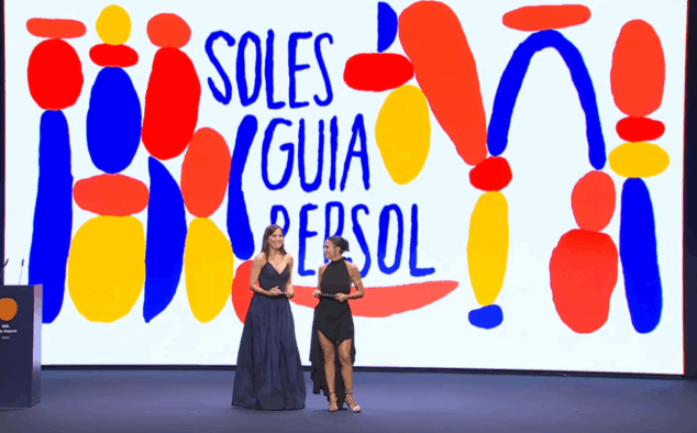 Imagen: Gala de entrega de los Soles de la Guía Repsol 2025