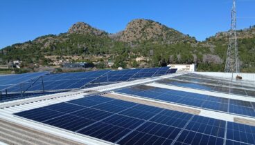 Instalación fotovoltaica industrial en nave de la Marina Alta
