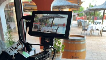 Aufnahmesitzung für das Projekt „Alles Gute ist in Calp“