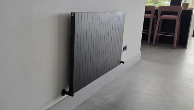 El radiador como elemento decorativo: cómo unir alta eficiencia y estética de vanguardia 6 la combinacion del negro mate sobre paredes de tonos claros para un efecto visual de lujo