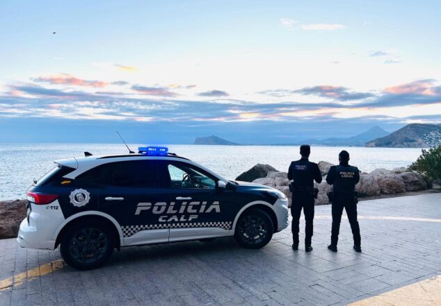 Imagen: La Policía Local de Calp cierra 2025 con más de 20.000 actuaciones y un refuerzo clave en tecnología y salvamento