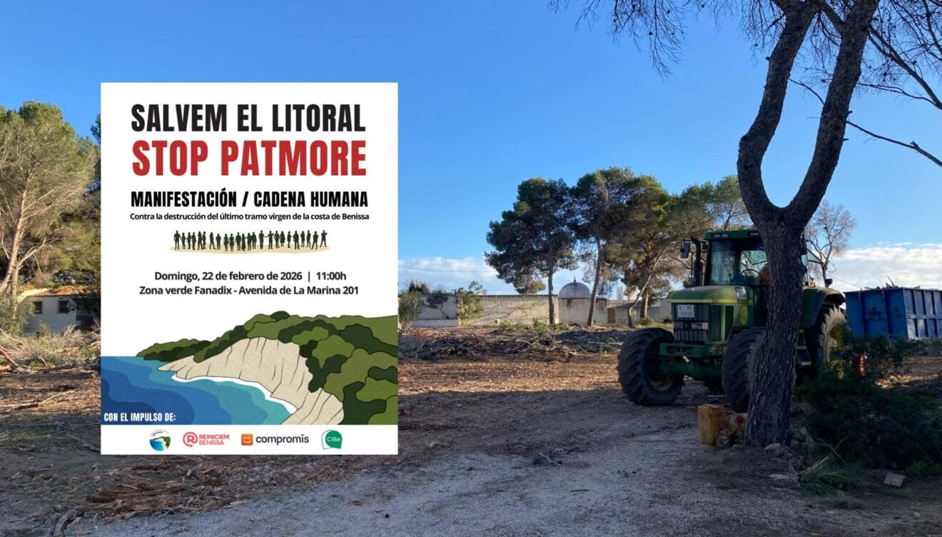 Manifestación de Salvem el Litoral, STOP PATMORE en Benissa
