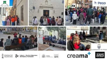 los ninos de pego exploran su patrimonio local con la ruta de leyendas del taller de empleo
